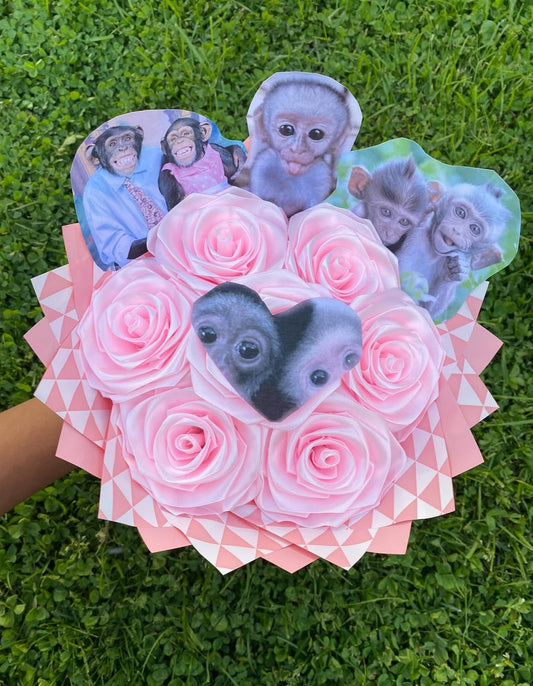 Buquê eterno: Lovely primavera personalizado