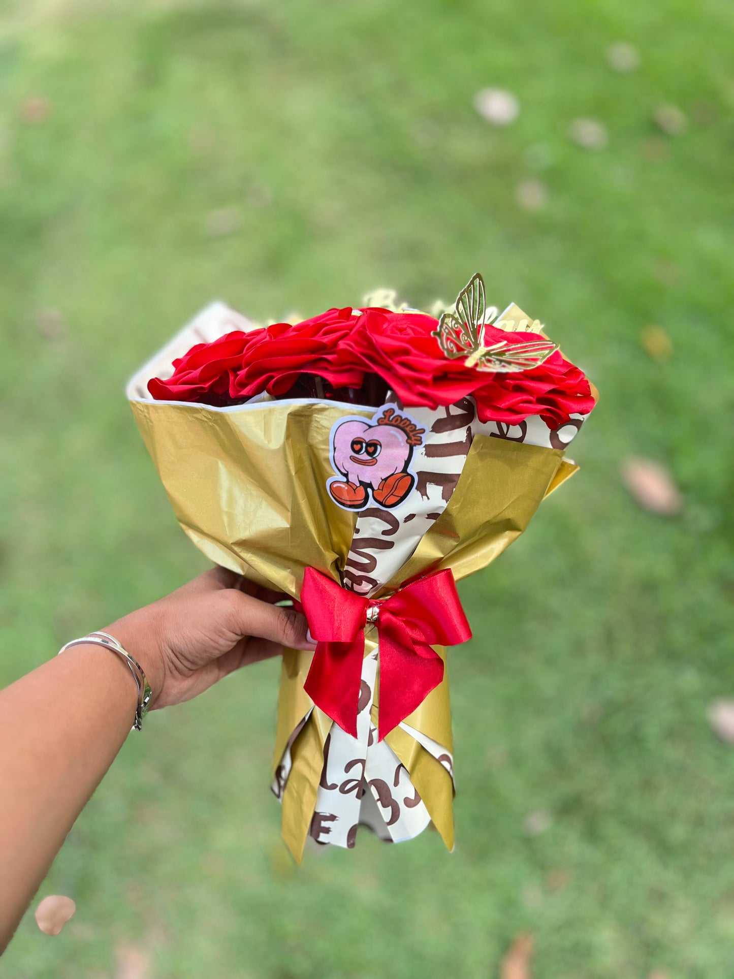 Buquê eterno: Lovely Amor sem fim