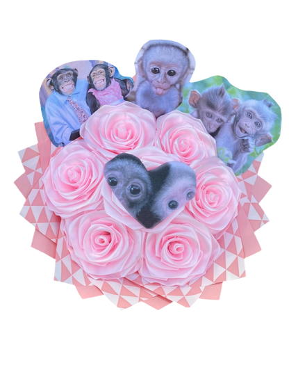 Buquê eterno: Lovely primavera personalizado