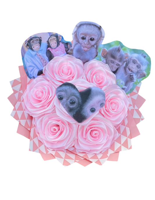 Buquê eterno: Lovely primavera personalizado