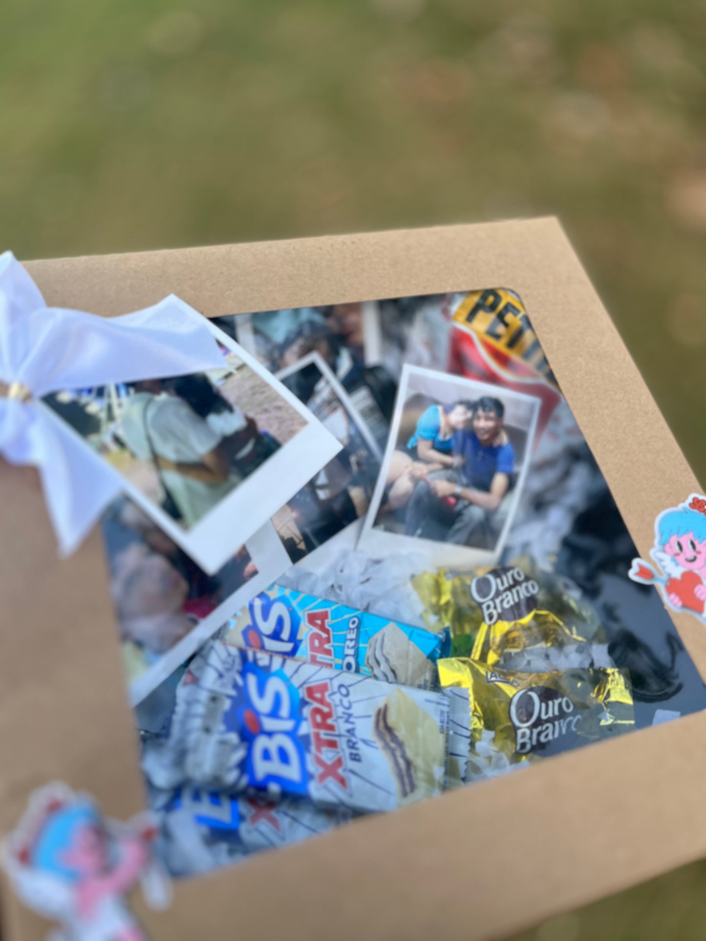 Cesta personalizada:  Lovely Recordações Doces