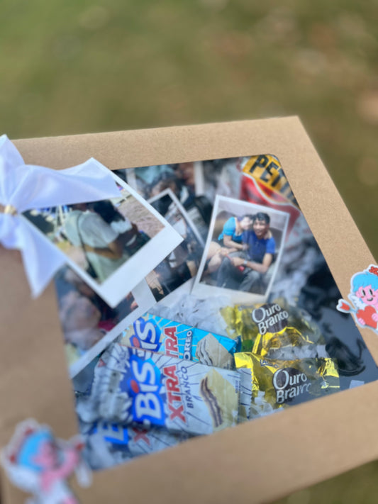 Cesta personalizada:  Lovely Recordações Doces