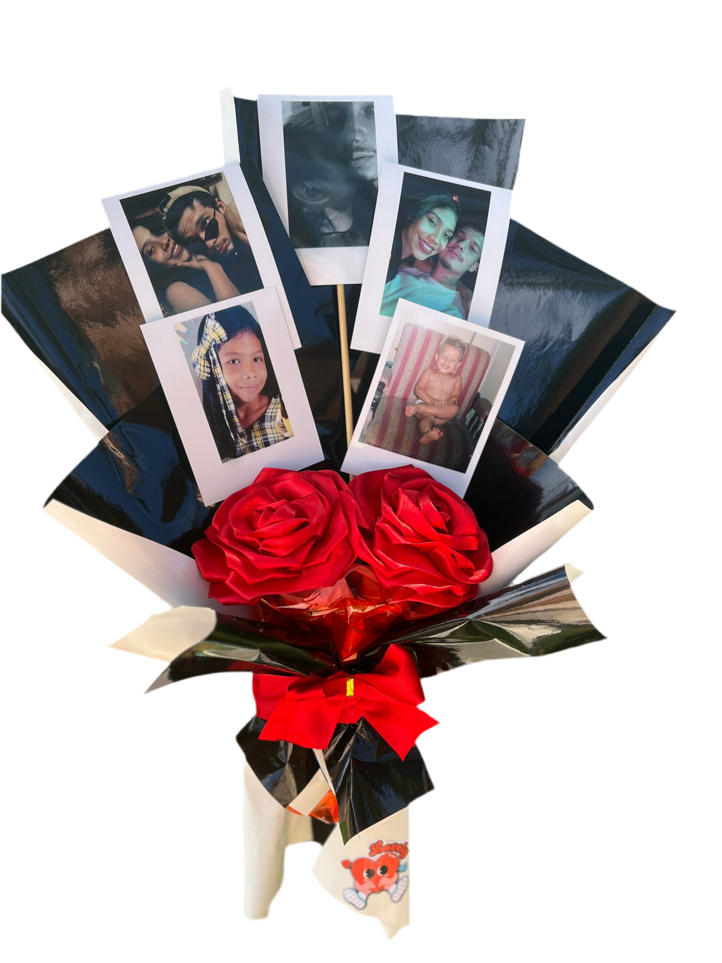 Buquê Lovely polaroid