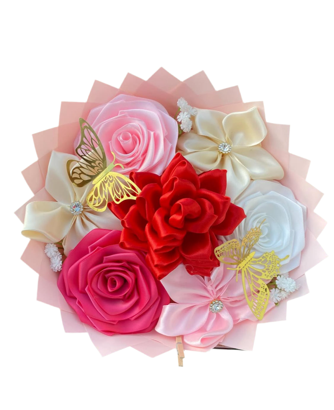 Buquê eterno: Lovely Primavera Encantée