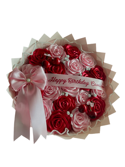 Buquê eterno: Lovely Charme Doré