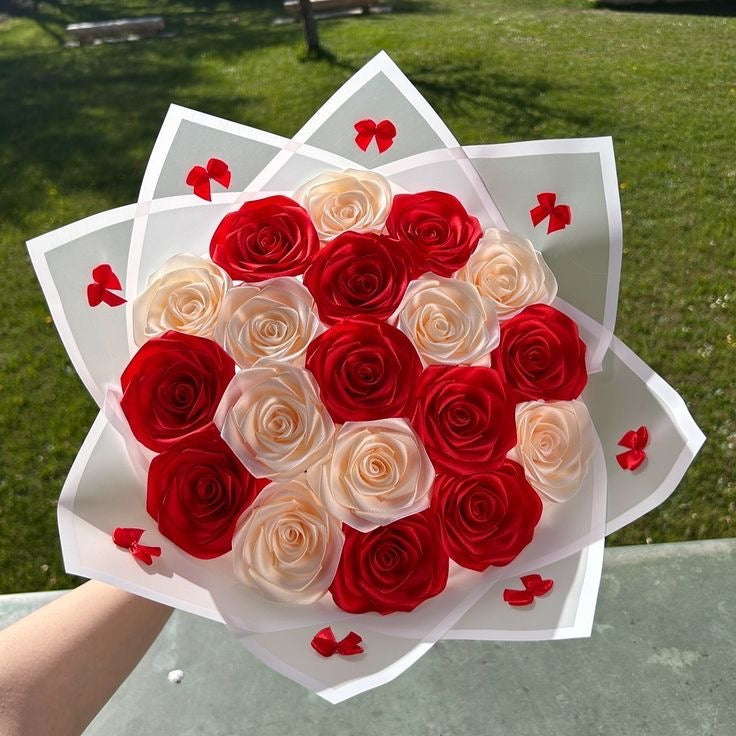 Buquê eterno: Lovely Pure Passion