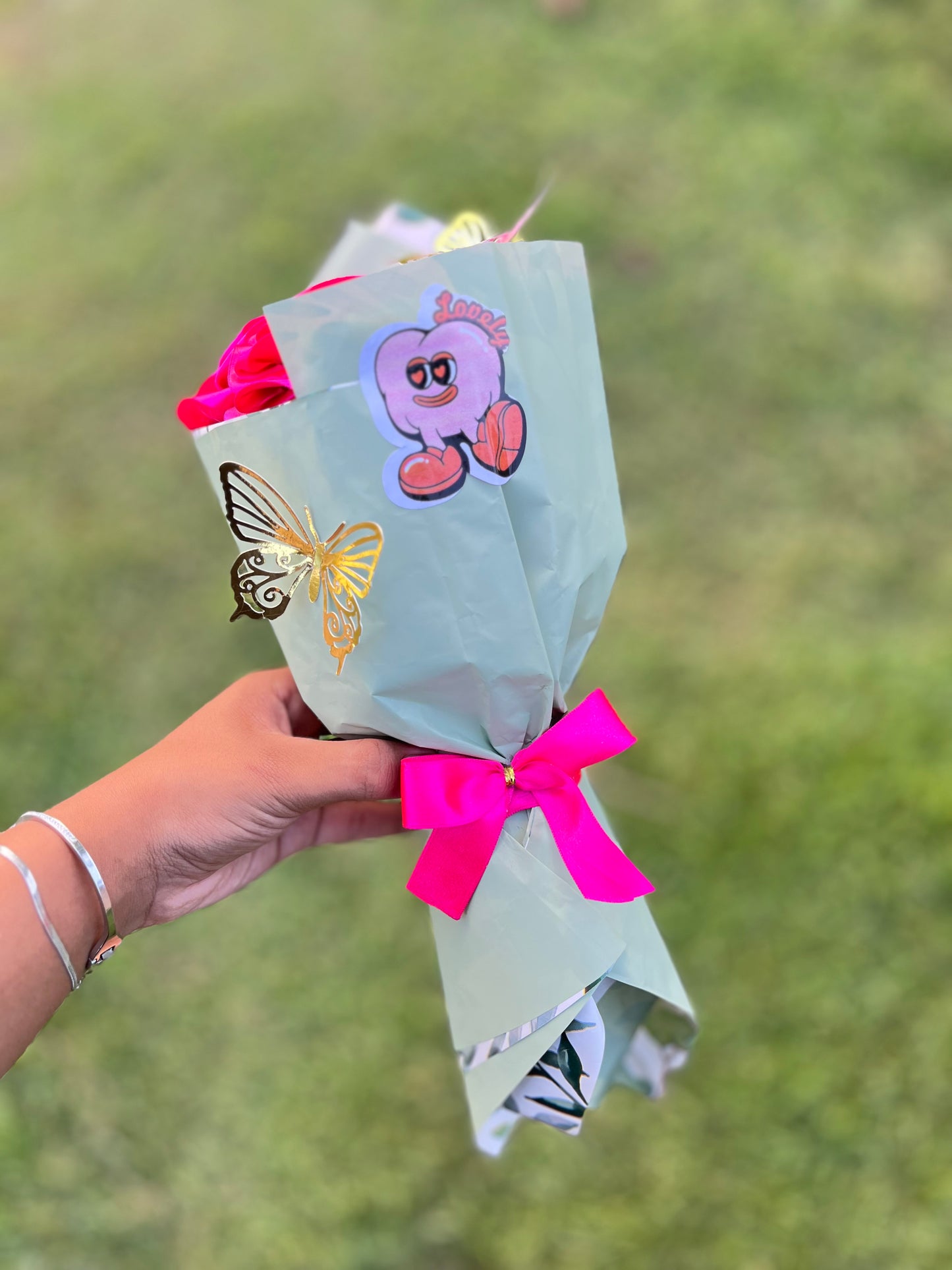 Buquê eterno: Lovely Realeza