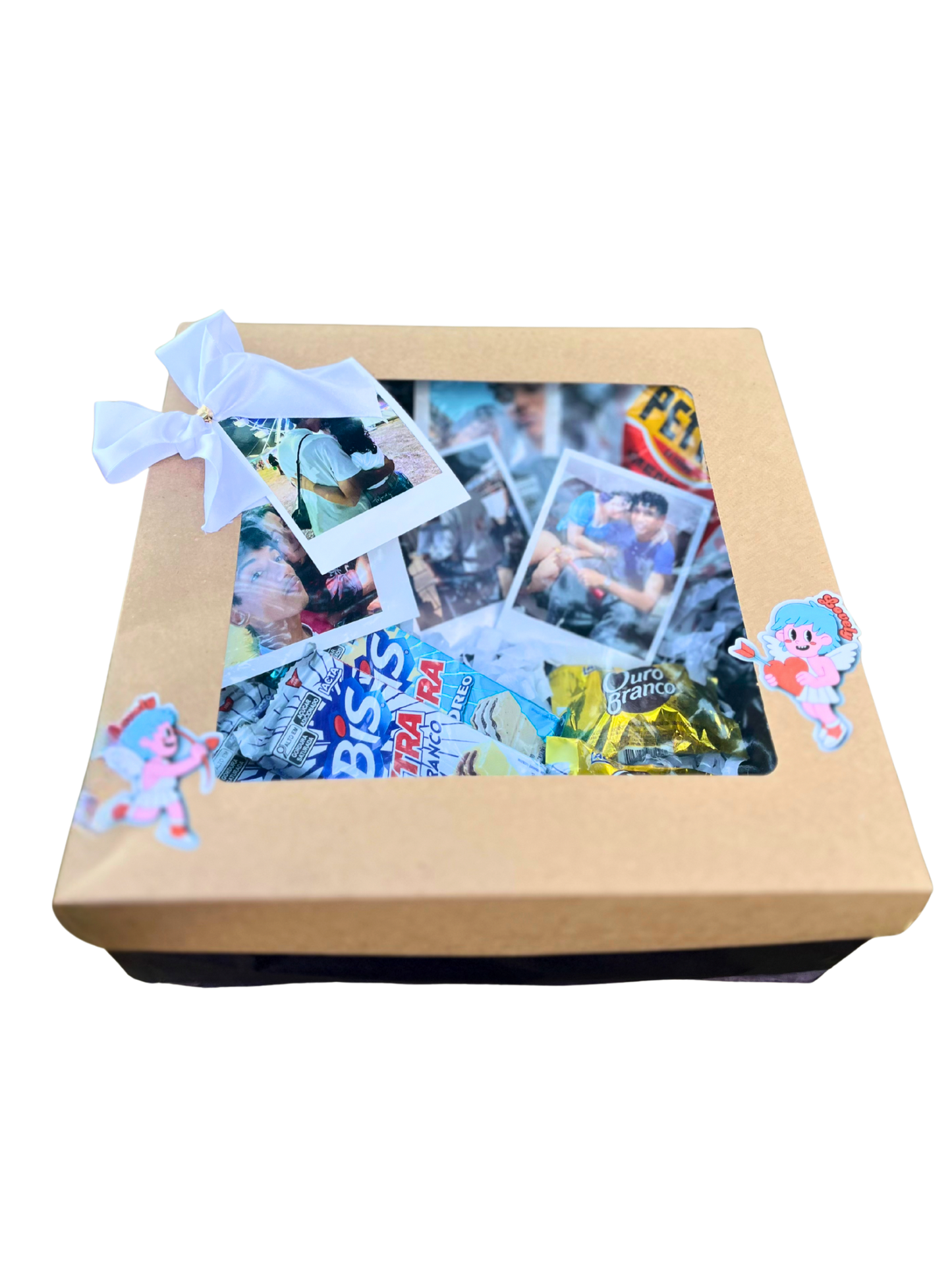 Cesta personalizada:  Lovely Recordações Doces