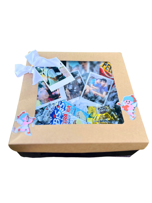 Cesta personalizada:  Lovely Recordações Doces