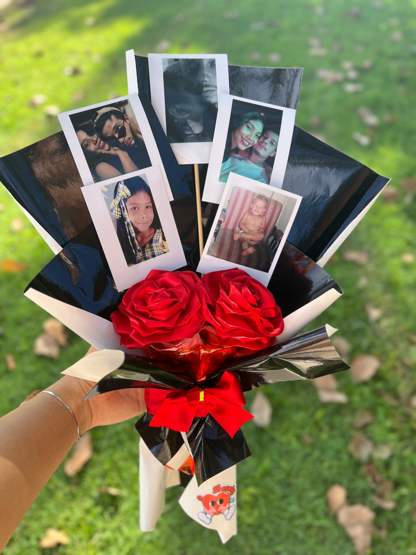 Buquê Lovely polaroid