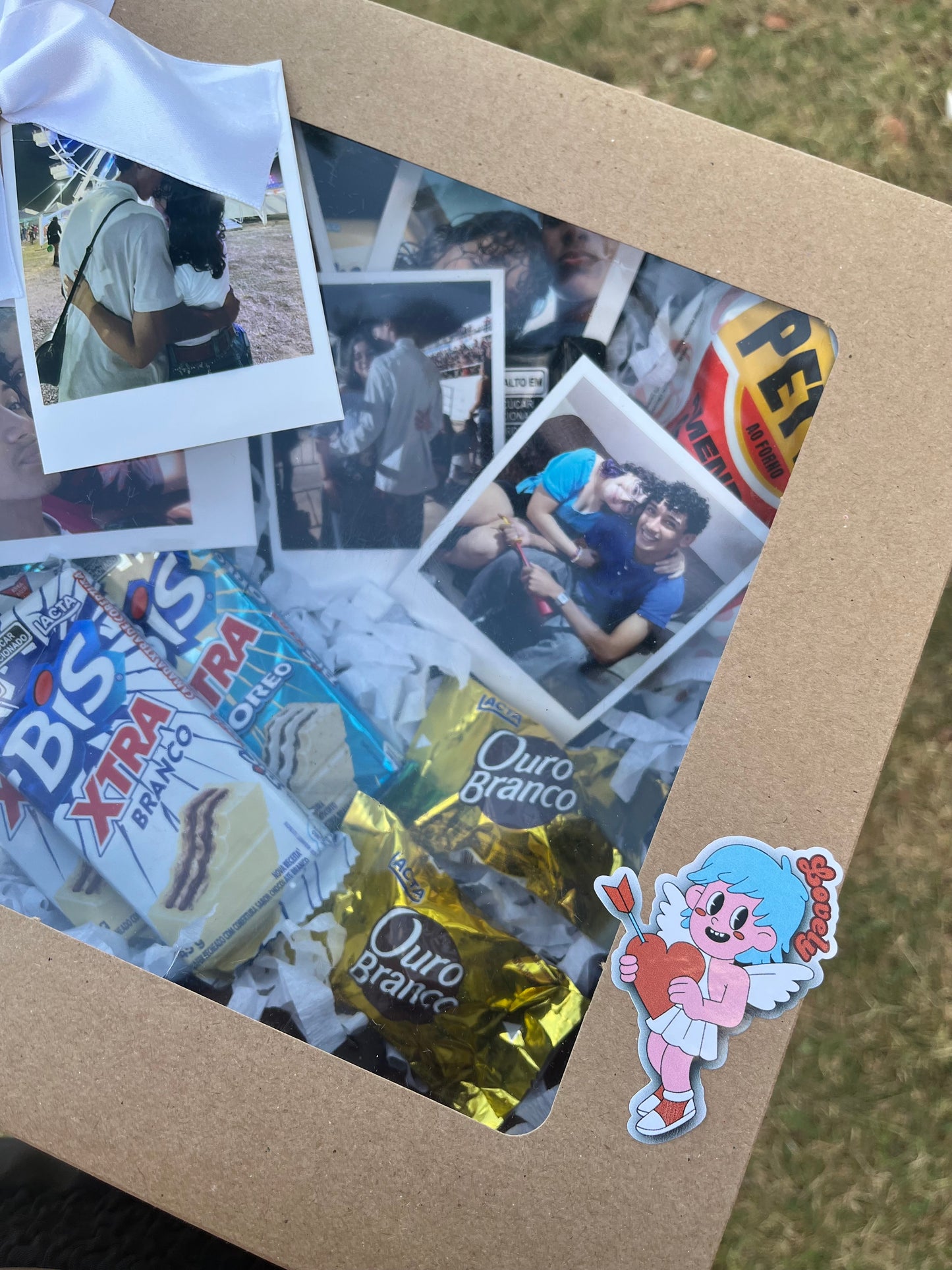 Cesta personalizada:  Lovely Recordações Doces