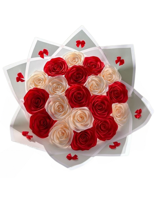 Buquê eterno: Lovely Pure Passion