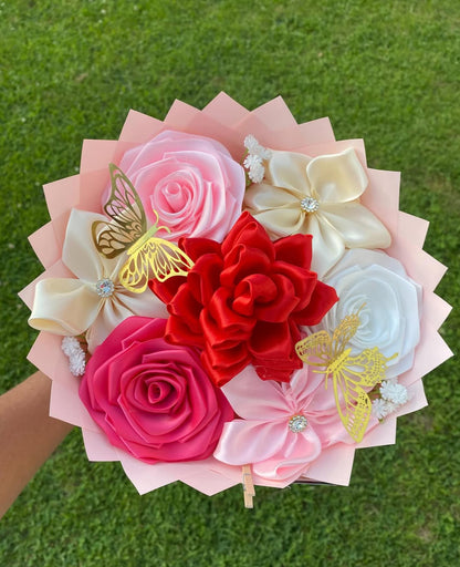 Buquê eterno: Lovely Primavera Encantée