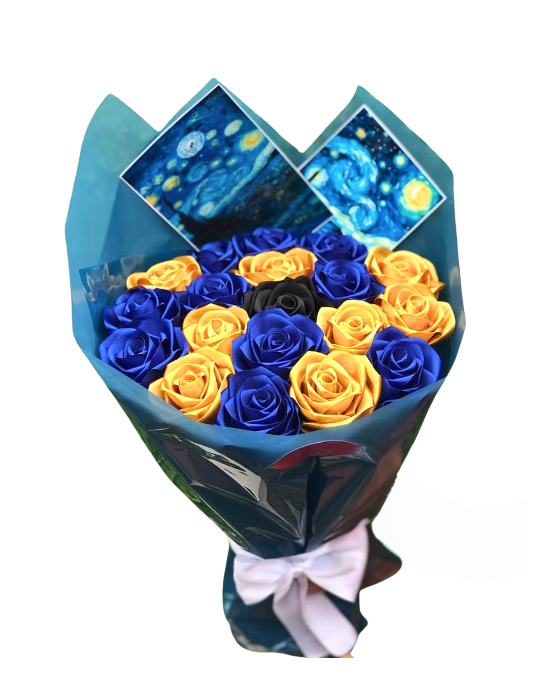 Buquê eterno: Lovely Van Gogh