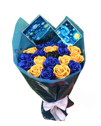 Buquê eterno: Lovely Van Gogh