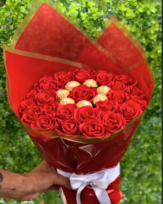 Buquê eterno: Lovely Amor sem fim grande