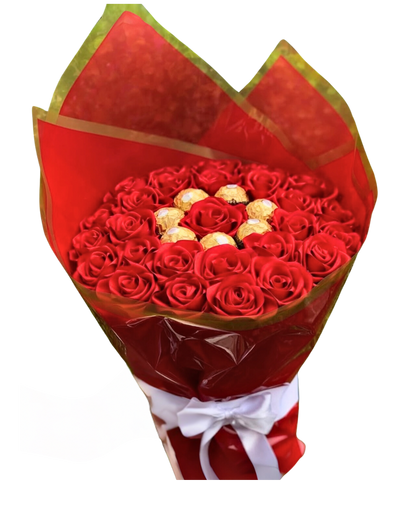 Buquê eterno: Lovely Amor sem fim grande