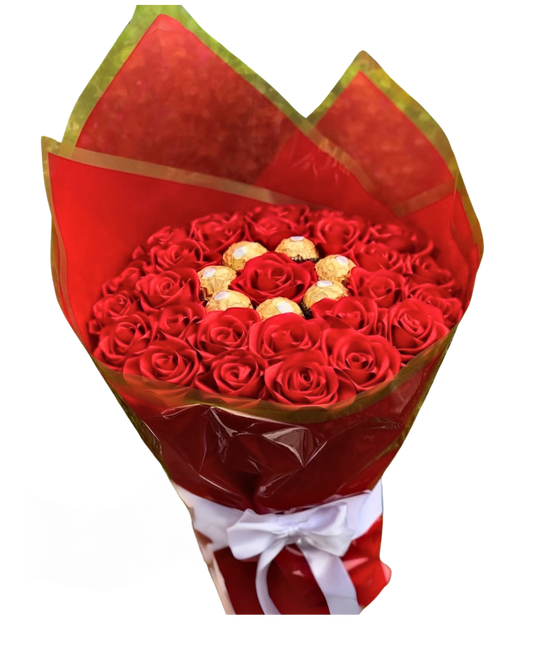 Buquê eterno: Lovely Amor sem fim grande