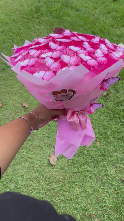 Buquê eterno: Butterfly Aura